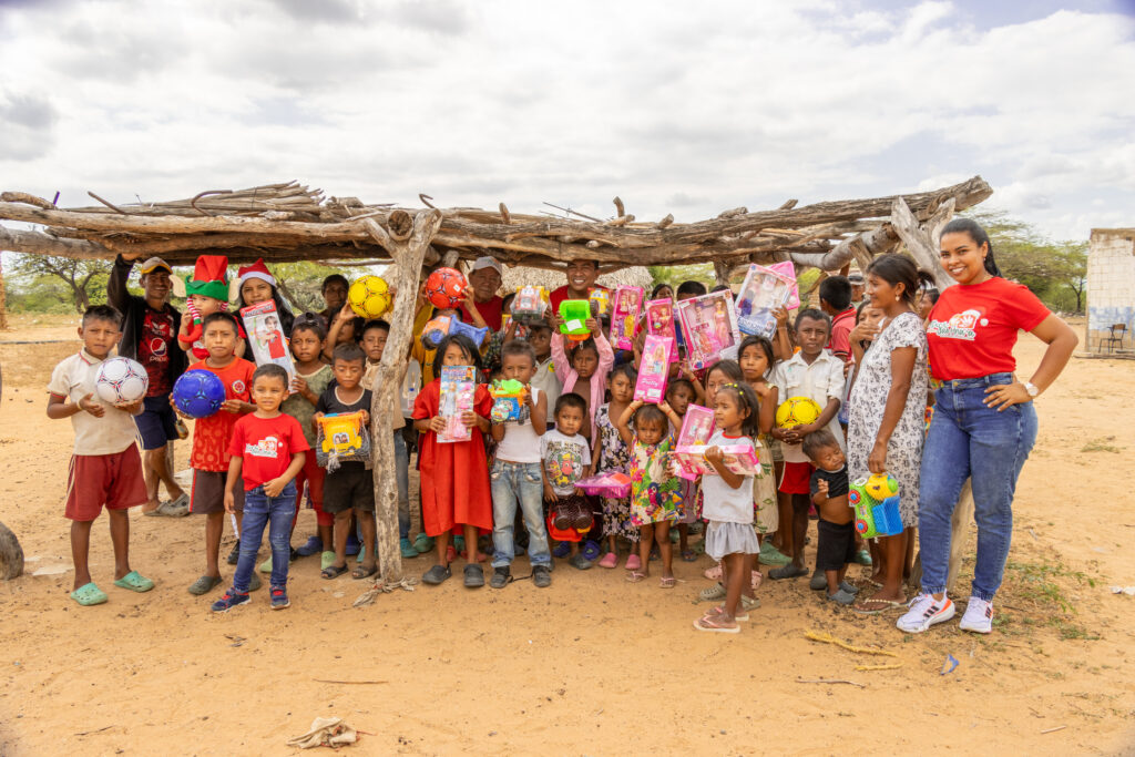 IPSI Kottushi hizo feliz a cerca de 2000 niños y niñas wayuu en esta navidad