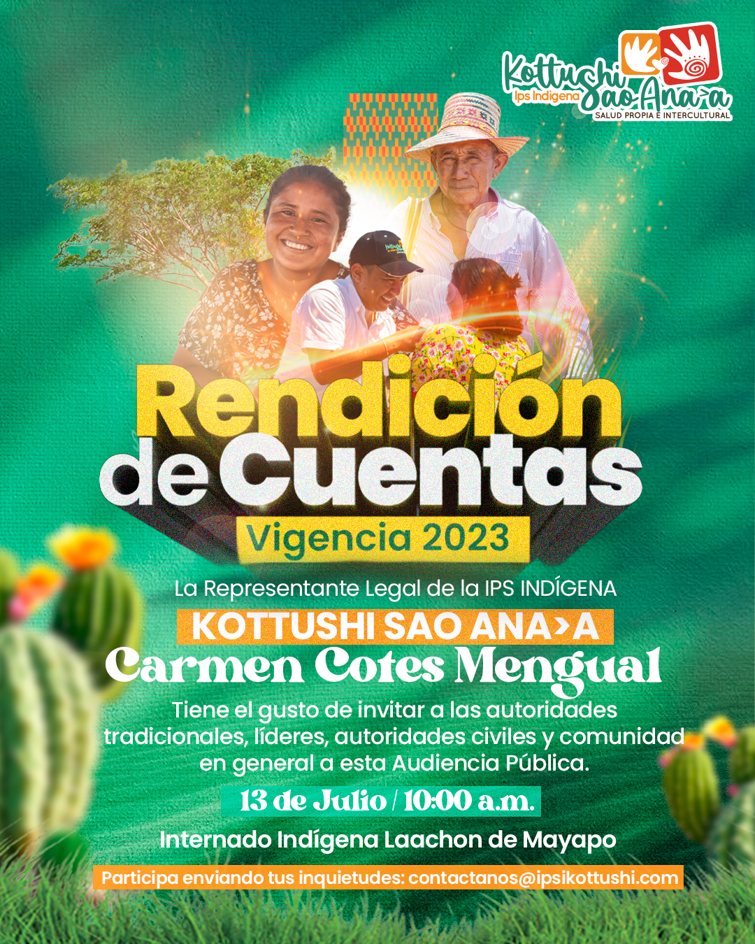 Rendición de Cuentas Vigencia 2023